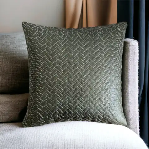 Sage Herringbone